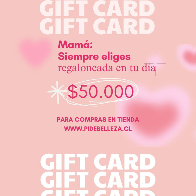 Tarjeta de regalo Día de la Madre