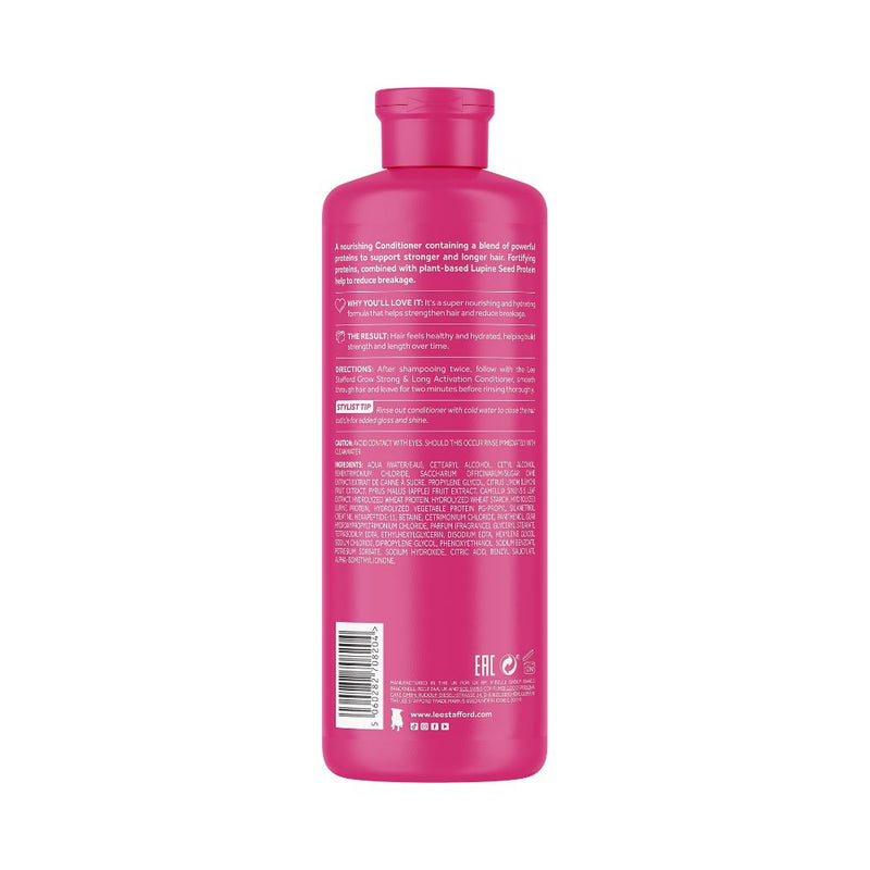 Acondicionador crecimiento Grow Strong & Long Lee Stafford 500 ml