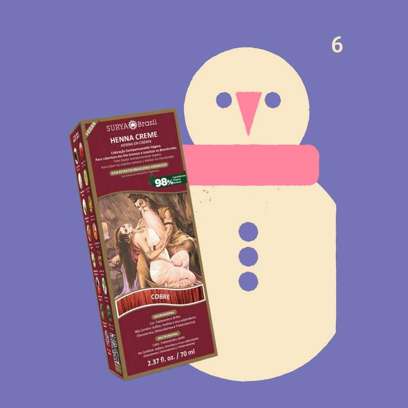 Henna en crema cobre Surya Brasil 70 ml