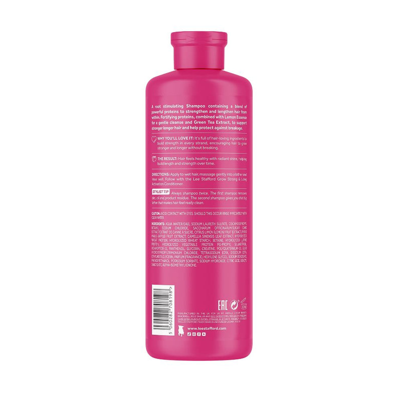 Shampoo crecimiento Grow Strong & Long Lee Stafford 500 ml